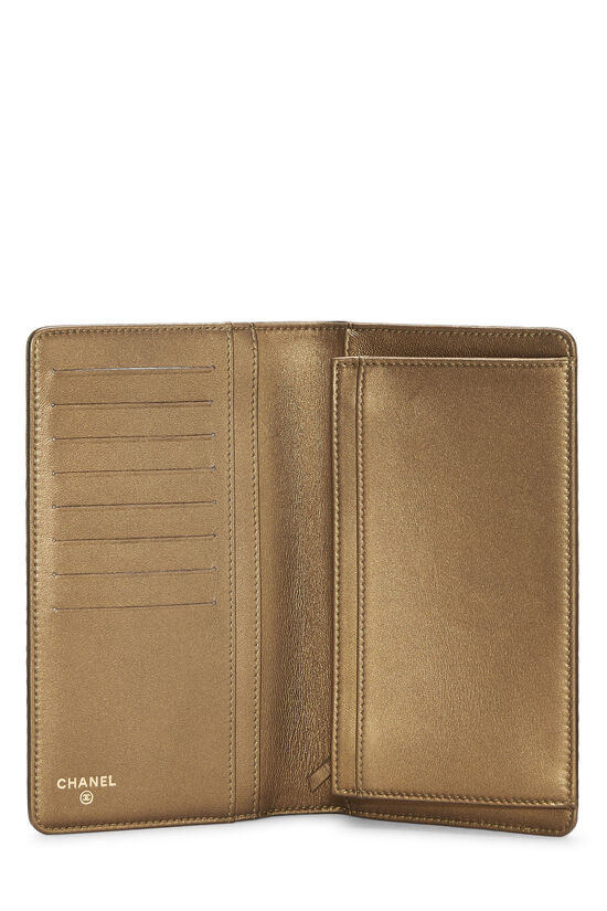 Chanel Gold Calfskin Long Wallet Q6ADVD1IDB001