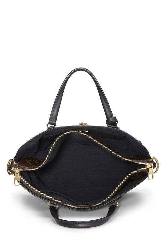 Louis Vuitton Black Monogram Flower Zip Tote MM QJB2FT1YKA007 | WGACA