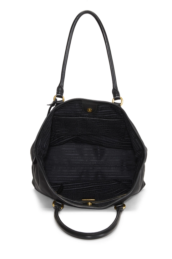 Black Nylon Handbag, , large image number 5