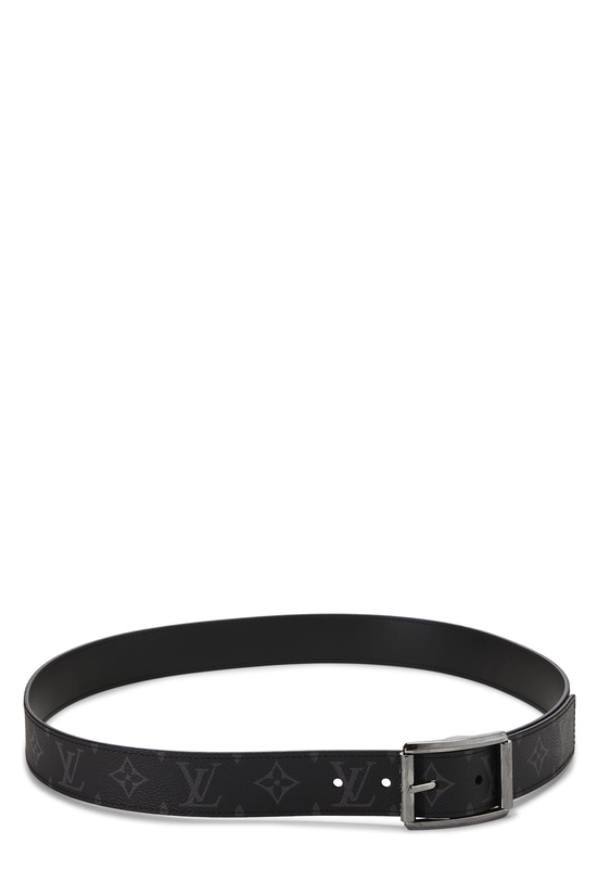 Black Monogram Eclipse Reverso Belt 100, , large image number 1