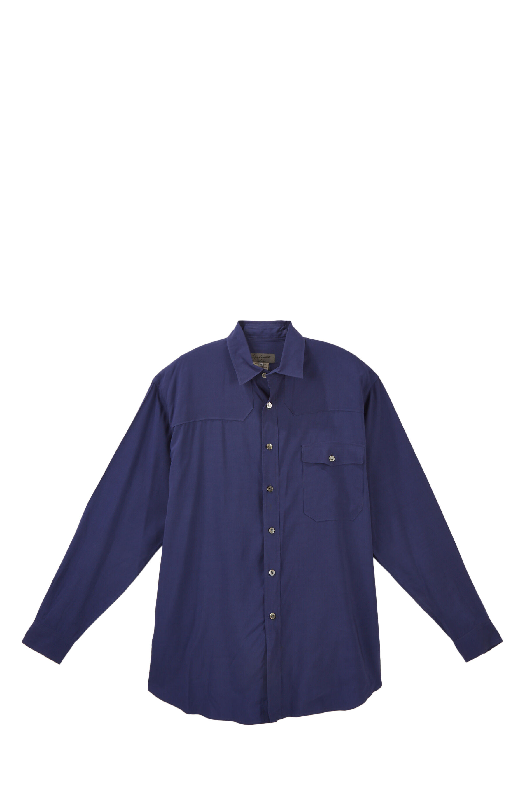 Yohji Yamamoto Rayon Check L/S Shirt Yohji Yamamoto Rayon Check L/S Shirt