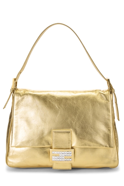 Fendi Gold Leather Mama