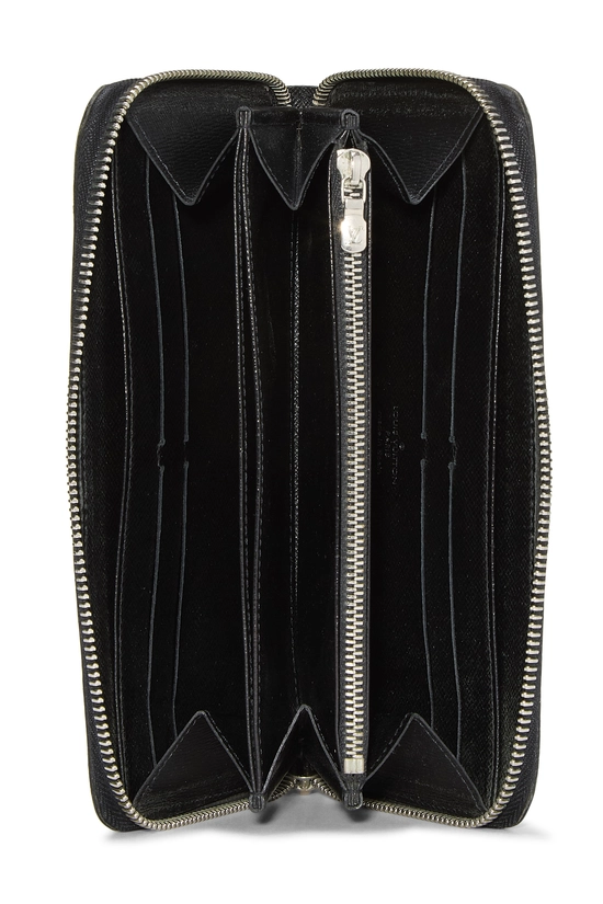 Black Electric Epi Zippy Continental Wallet, , large image number 3