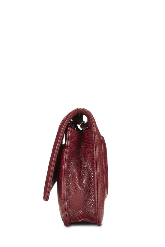 Burgundy Caviar Classic Wallet on Chain (WOC), , large image number 3