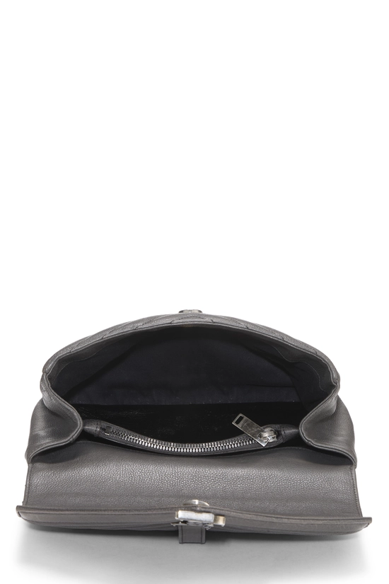 Grey Chevron Leather College Medium, , large image number 5