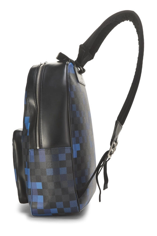 Blue Damier Pixel Josh Backpack, , large image number 2