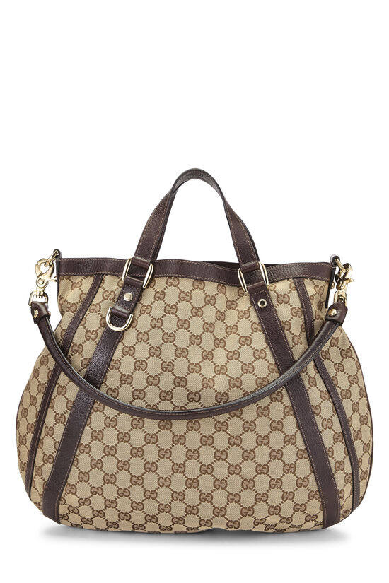 Original GG Canvas Abbey Convertible Hobo Large, , large image number 3