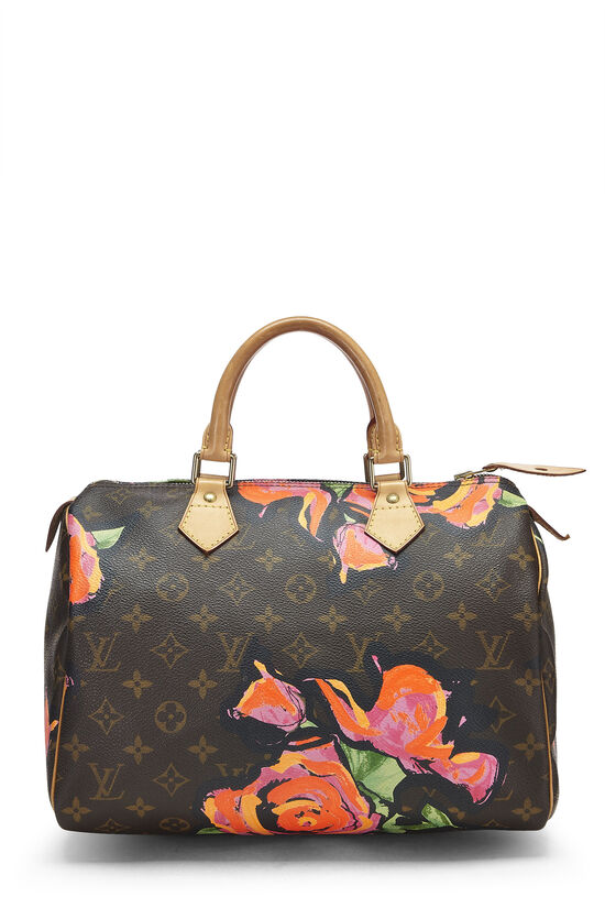 Stephen Sprouse x Louis Vuitton Monogram Roses Speedy 30, , large image number 0