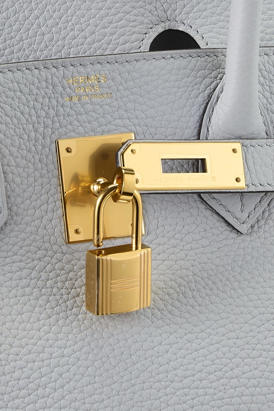 Blue Pale Togo Birkin 30, , large image number 7