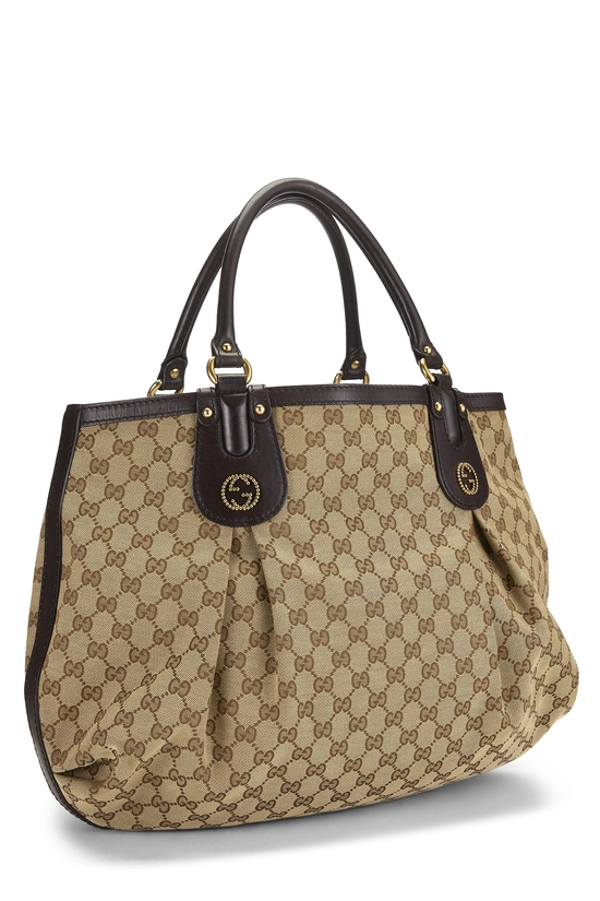 Pre-Owned Original GG Canvas Scarlett Tote QFB1EL0E0B00L