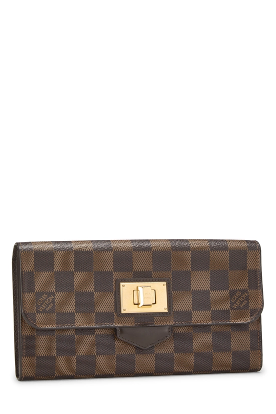 Damier Ebene Rosebery Wallet, , large image number 1