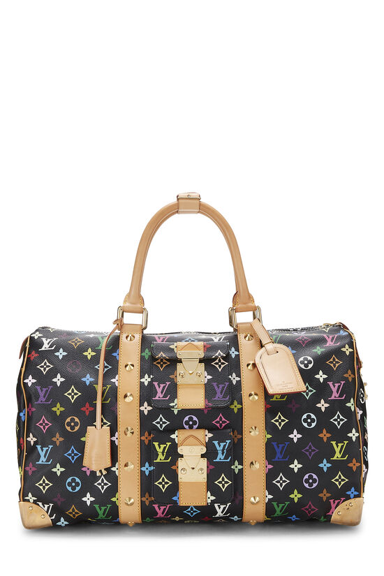 Takashi Murakami x Louis Vuitton Black Monogram Multicolore 