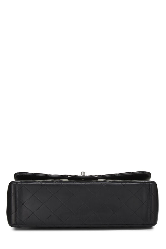 Black Quilted Lambskin New Classic Double Flap Maxi, , large image number 5