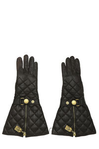 CHANEL - Knit Wool Lambskin Black Leather - Sport Gloves - CC Logo - S -  BougieHabit