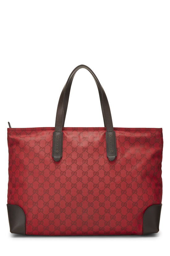 Red GG Canvas Loop Tote Large, , large image number 3