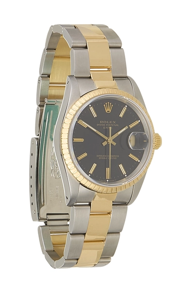 Black Dial Two-Tone Oyster Perpetual Datejust 15223 34mm
