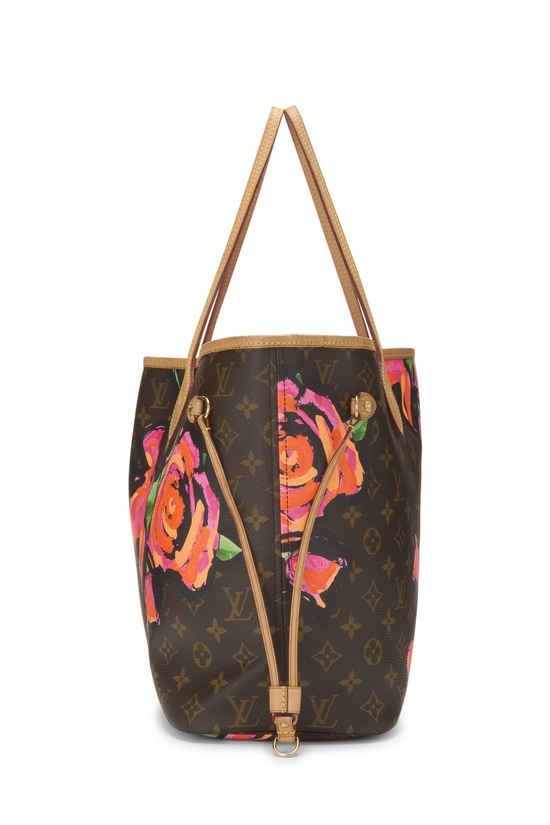 Stephen Sprouse x Louis Vuitton Monogram Canvas Roses Neverfull MM, , large image number 2