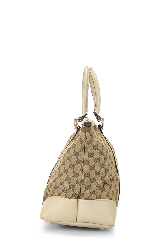 White Original GG Canvas Lovely Heart Tote, , large image number 2