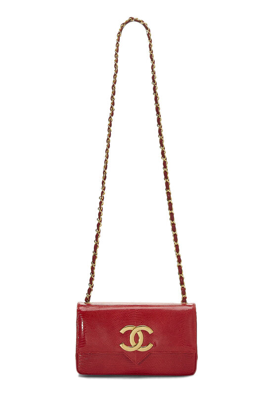 red chanel classic flap bag caviar