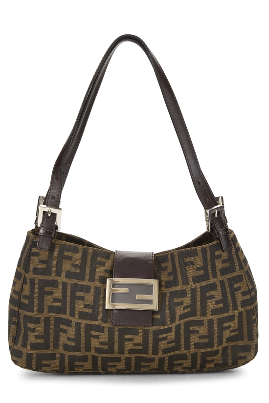 Brown Zucca Canvas Shoulder Bag, , large image number 0