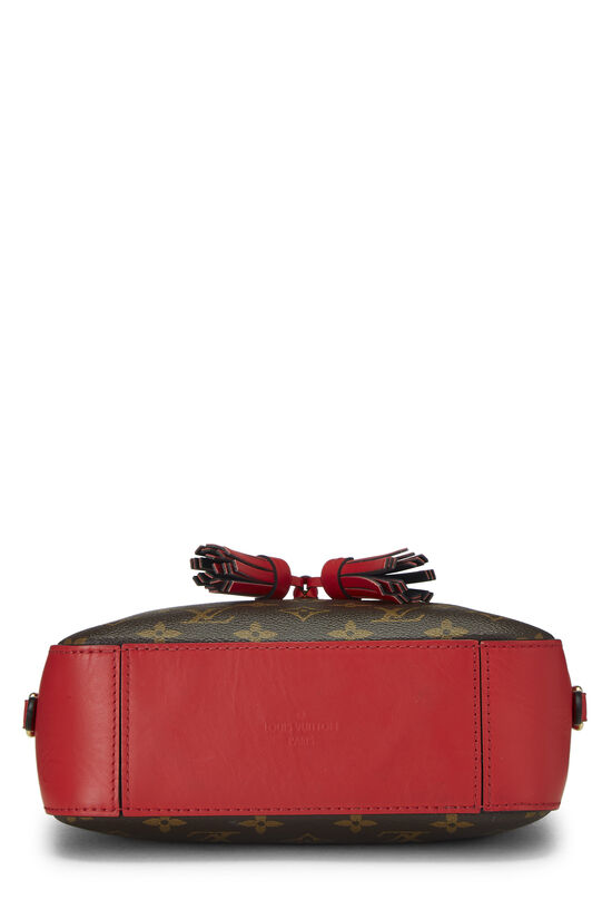 Louis Vuitton - Authenticated Saintonge Handbag - Leather Red Plain for Women, Very Good Condition