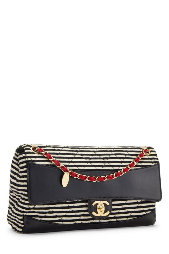 Navy Striped Jersey Coco Sailor Arch Flap Jumbo