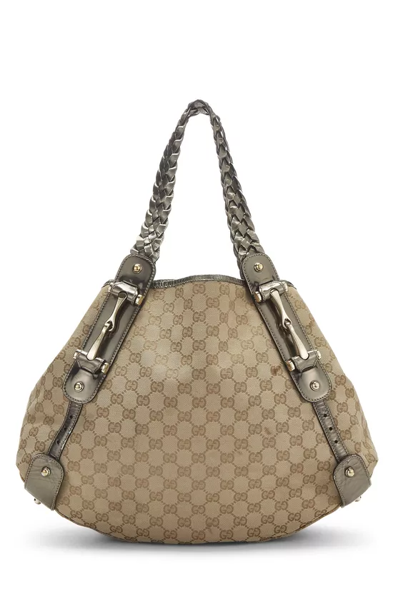 Silver Original GG Canvas Pelham Tote Large, , large image number 0