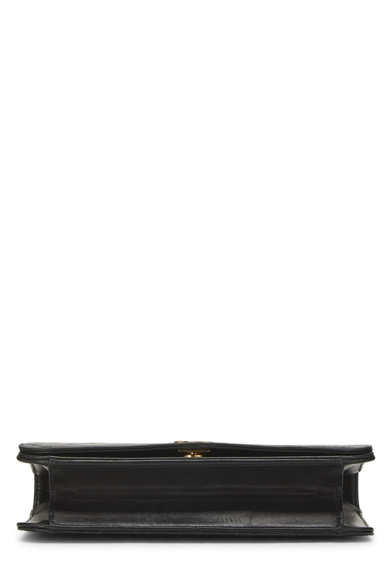 Black Quilted Lambskin Snap Full Flap Small, , large image number 4