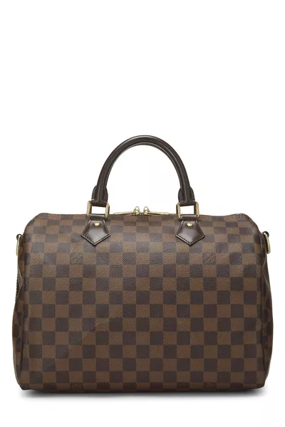 Damier Ebene Speedy Bandouliere 30