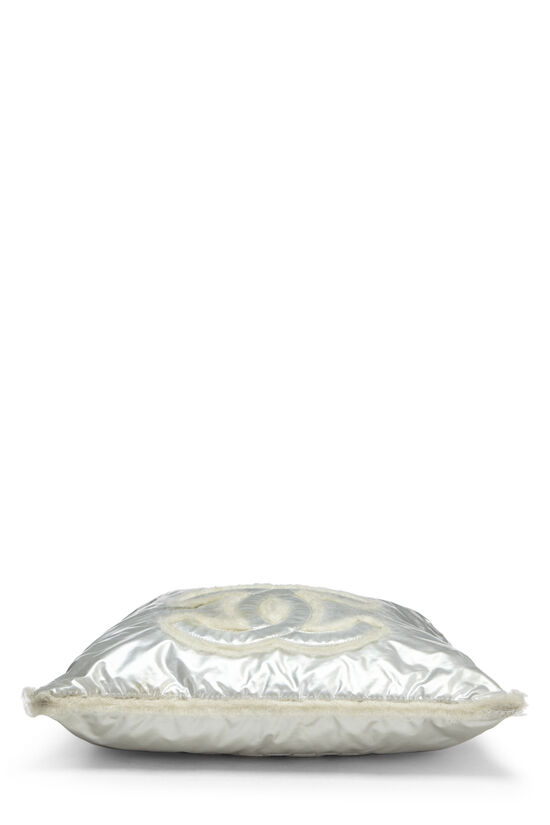 Silver Nylon 'CC' Bon Bon Tote, , large image number 6
