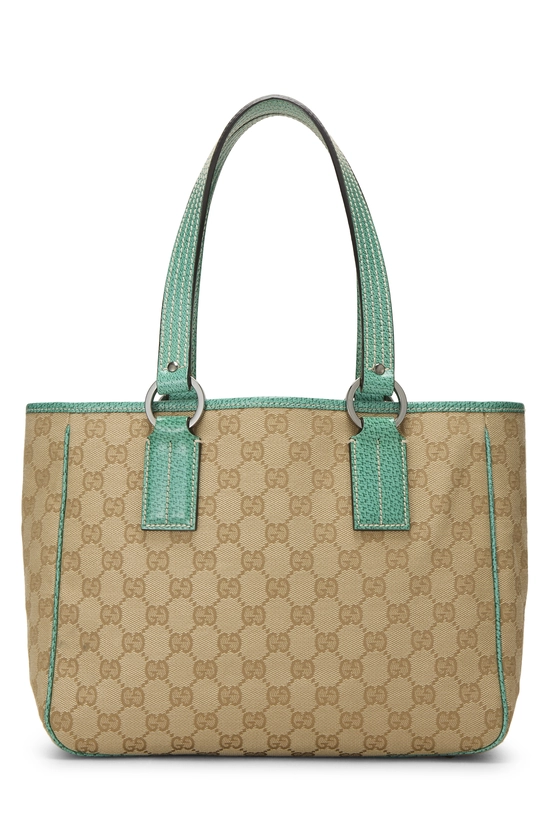Green Original GG Canvas Tote, , large image number 0