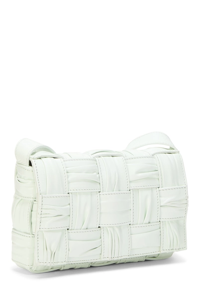 Bottega Veneta Green Maxi Intrecciato Plisse Cassette Small — photo 2