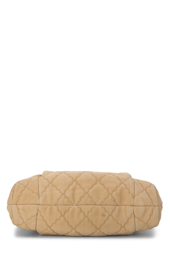 Beige Nubuck Hamptons Shopping Bag Large, , large image number 4