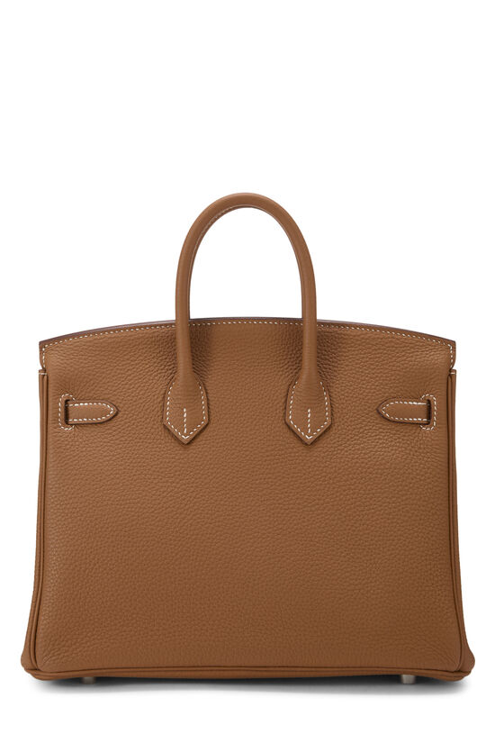 Gold Togo Birkin 25, , large image number 3