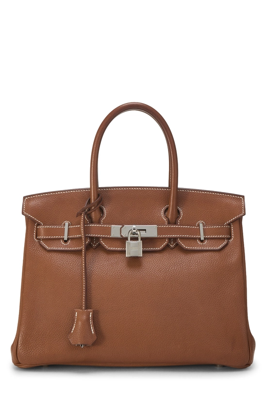 Fauve Barenia Faubourg Birkin 30, , large image number 0