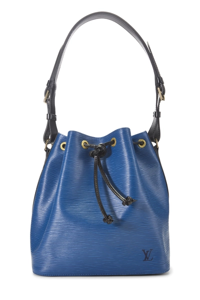 Louis Vuitton Bicolor Toledo Blue & Black Epi Noé