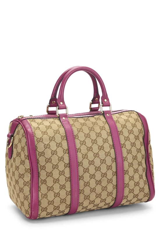 Pink Original GG Canvas Boston Handbag Medium, , large image number 1