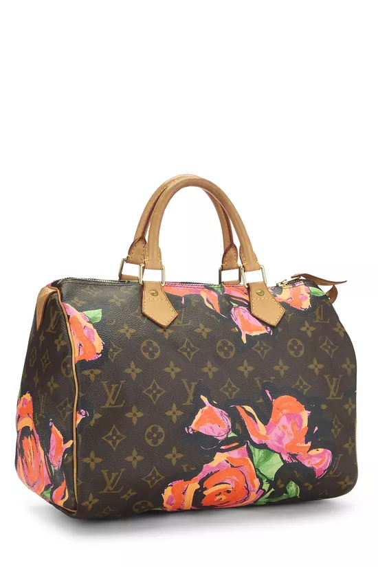 Stephen Sprouse x Louis Vuitton Monogram Roses Speedy 30, , large image number 1