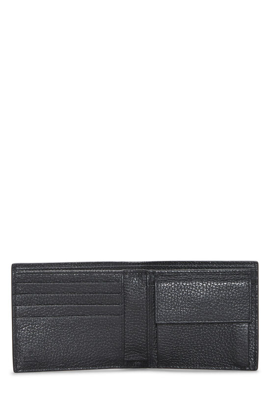 Black Leather Bifold Wallet, , large image number 3