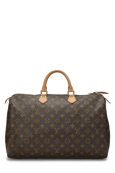 Louis Vuitton Monogram Canvas Speedy 40