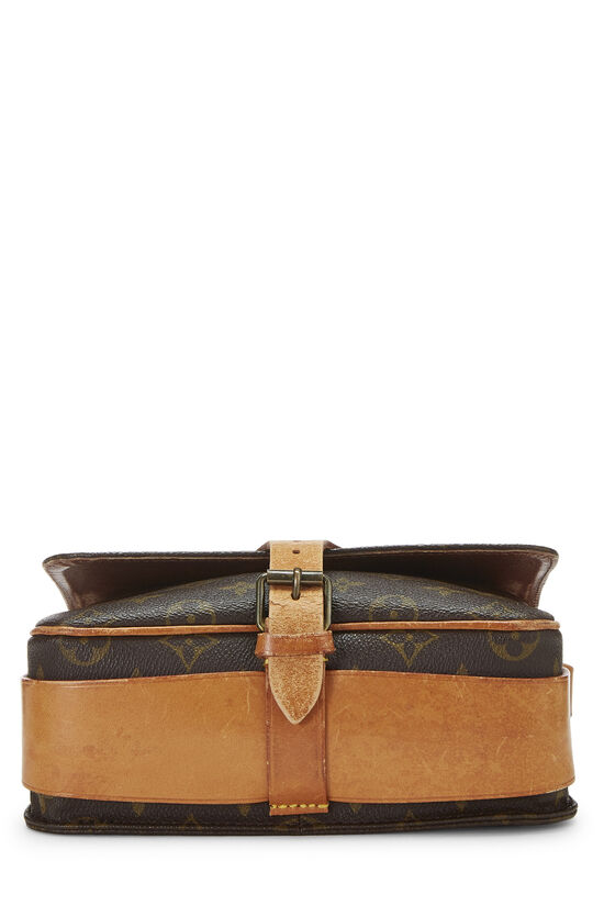 Louis+Vuitton+Marne+Shoulder+Bag+Brown+Leather for sale online