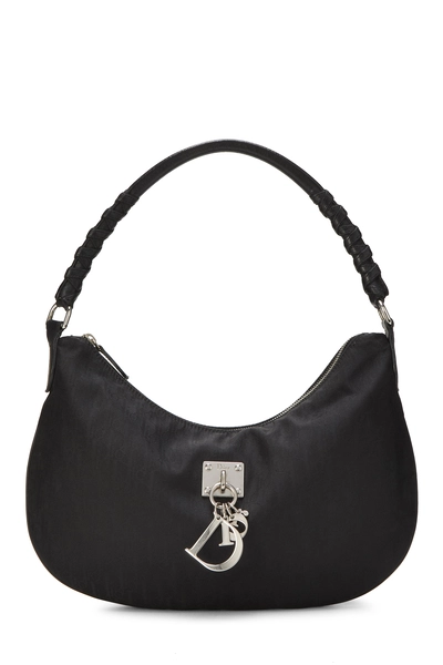 Black Diorissimo Canvas Lovely Charm Hobo