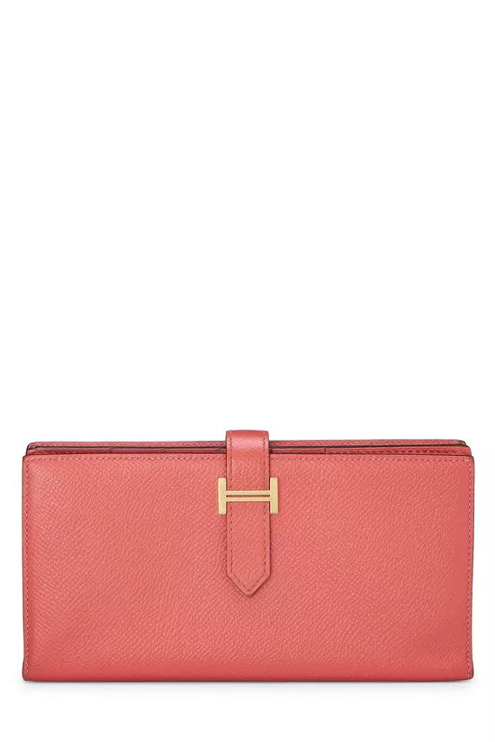 Rose Jaipur Epsom Bearn Wallet, , large image number 0