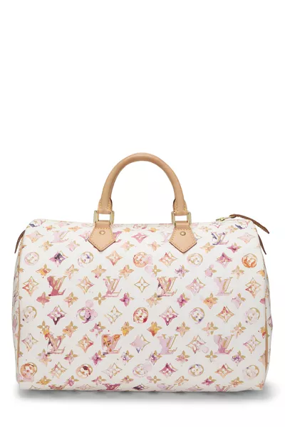 Richard Prince x Louis Vuitton Monogram Watercolor Speedy 35