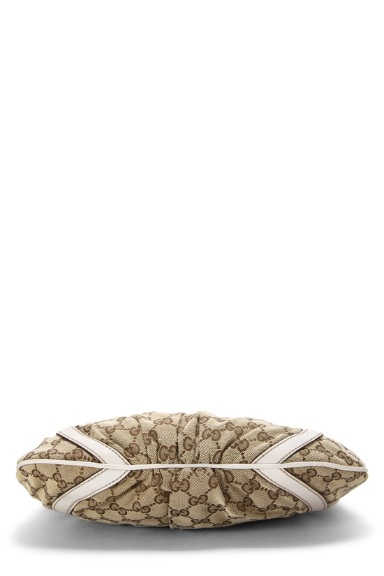 White Original GG Canvas D-Ring Abbey Messenger Small, , large image number 4