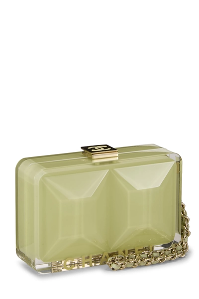 Green Lucite Minaudi&egrave;re, , large