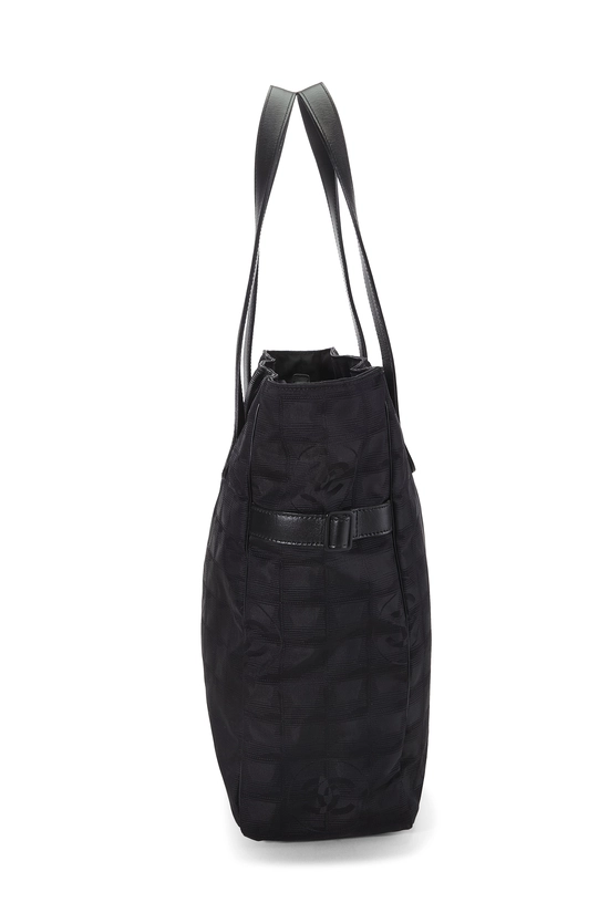 Black Nylon Travel Line Tote Large, , large image number 2