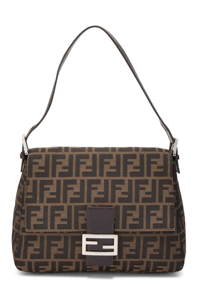 Fendi Brown Zucca Canvas Mama