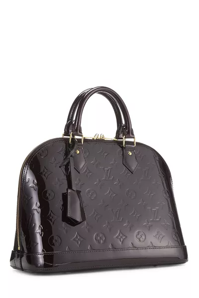 Louis Vuitton Amarante Monogram Vernis Alma PM NM — photo 2