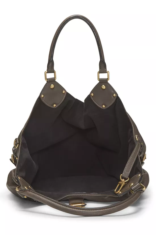 Grey Monogram Mahina Large, , large image number 5